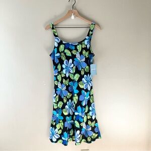 JANTZEN Retro Floral Swim Coverup